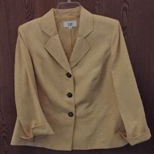 Le Suit Women's Beige Blazer